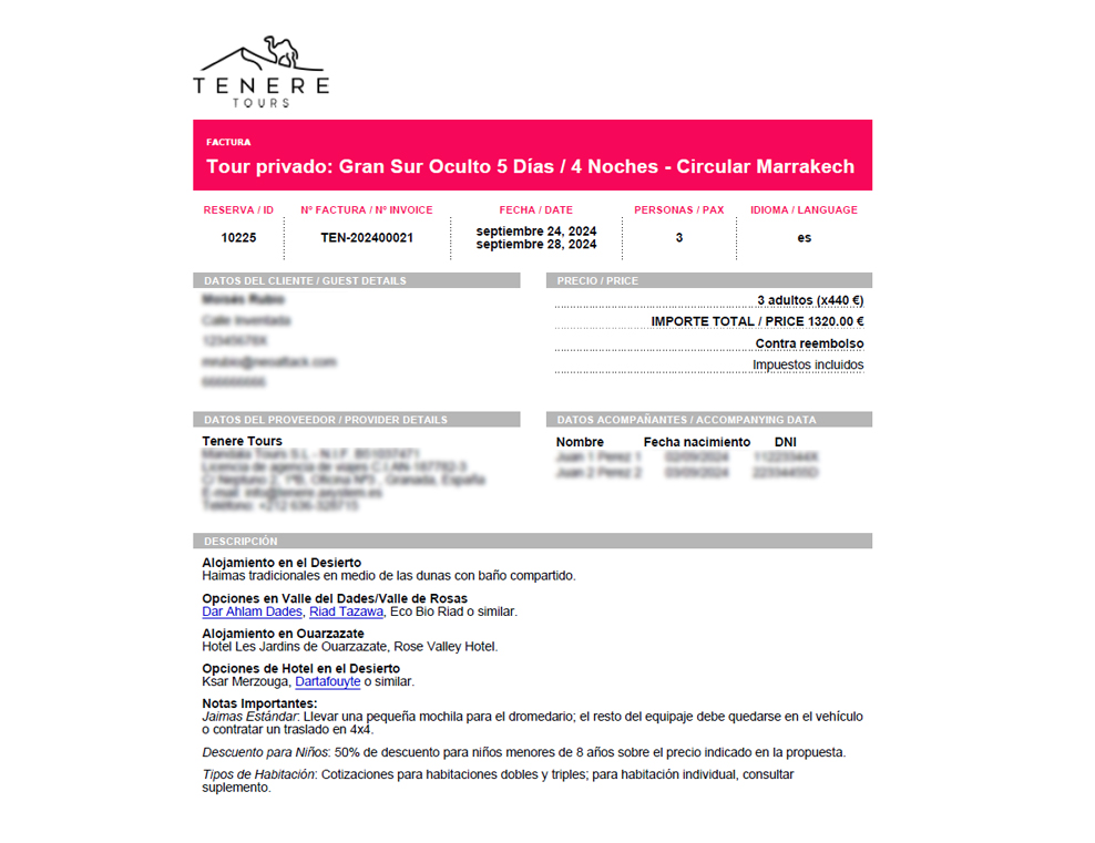 Facturación y gestión financiera