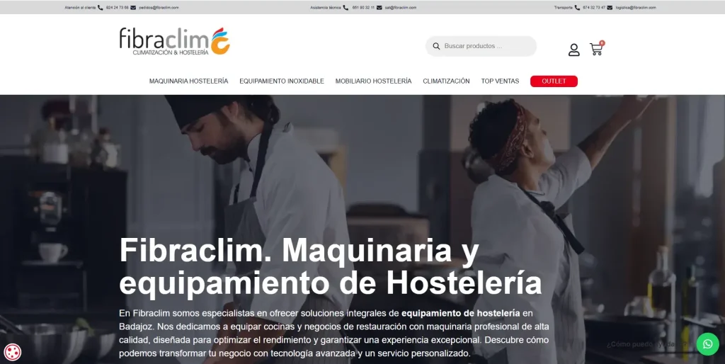 Fibraclim - Ecommerce