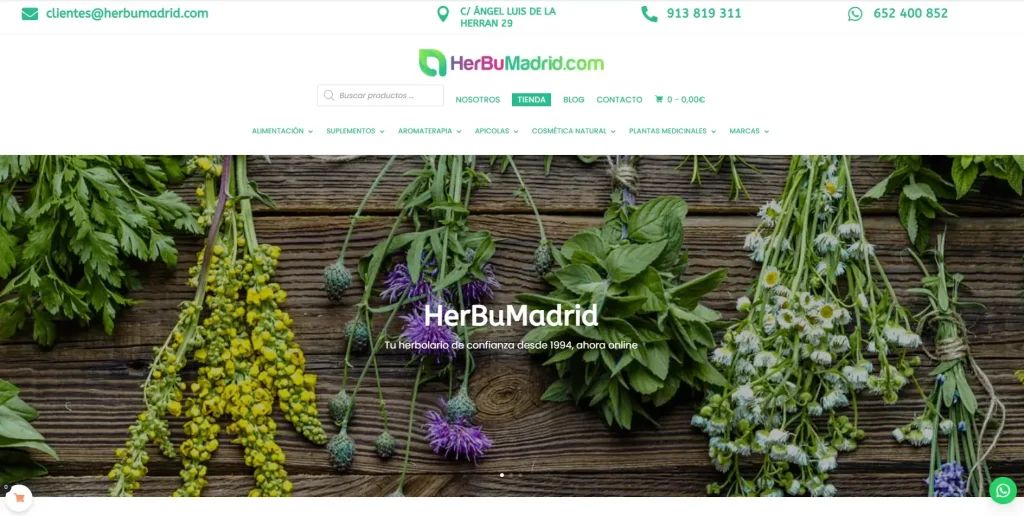 HerbuMadrid - Web