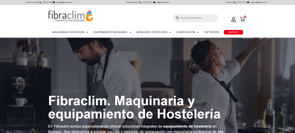 Fibraclim - Ecommerce